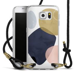 Carry Case Transparent Leather black/gold