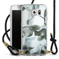 Carry Case Transparent Leather black/gold