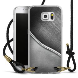 Carry Case Transparent Leather black/gold