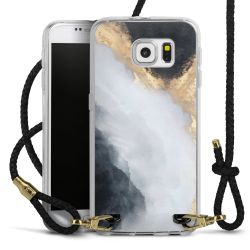 Carry Case Transparent Leather black/gold