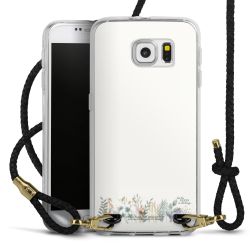 Carry Case Transparent Leather black/gold