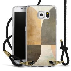 Carry Case Transparent Leather black/gold