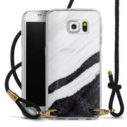 Carry Case Transparent Leather black/gold