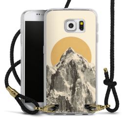 Carry Case Transparent Leather black/gold