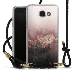 Carry Case Transparent Leather black/gold