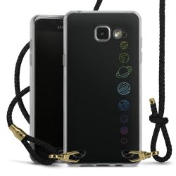 Carry Case Transparent Leather black/gold