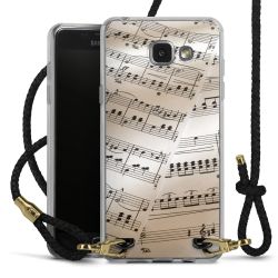 Carry Case Transparent Leather black/gold