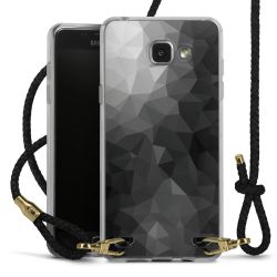 Carry Case Transparent Leather black/gold