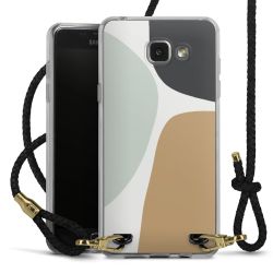 Carry Case Transparent Leather black/gold