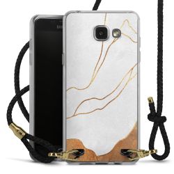 Carry Case Transparent Leather black/gold