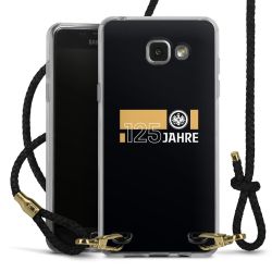 Carry Case Transparent Leder schwarz/gold