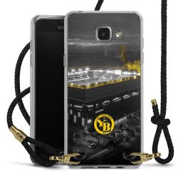 Carry Case Transparent Leather black/gold