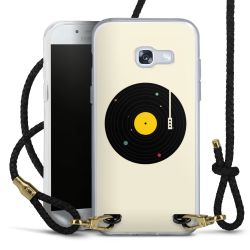 Carry Case Transparent Leather black/gold