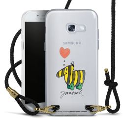 Carry Case Transparent Leather black/gold