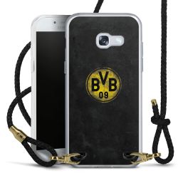 Carry Case Transparent Leather black/gold