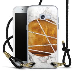 Carry Case Transparent Leather black/gold