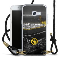 Carry Case Transparent Leather black/gold