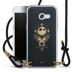 Carry Case Transparent Leather black/gold