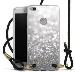 Carry Case Transparent Leather black/gold