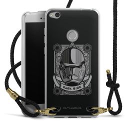 Carry Case Transparent Leather black/gold