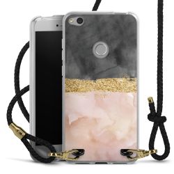 Carry Case Transparent Leather black/gold