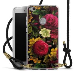 Carry Case Transparent Leather black/gold