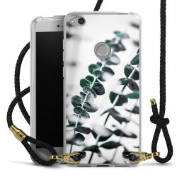 Carry Case Transparent Leather black/gold