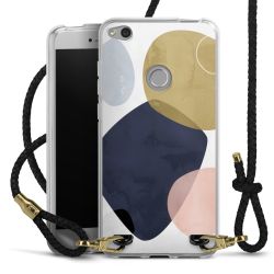 Carry Case Transparent Leather black/gold