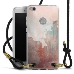 Carry Case Transparent Leather black/gold