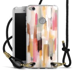 Carry Case Transparent Leather black/gold