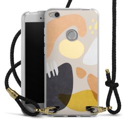 Carry Case Transparent Leather black/gold