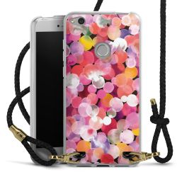 Carry Case Transparent Leather black/gold