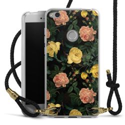 Carry Case Transparent Leather black/gold