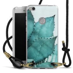 Carry Case Transparent Leather black/gold