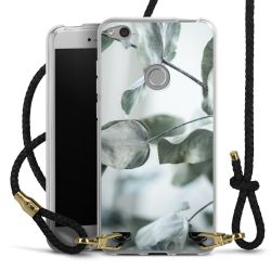 Carry Case Transparent Leather black/gold