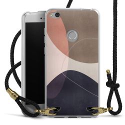 Carry Case Transparent Leather black/gold