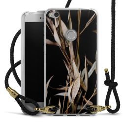 Carry Case Transparent Leather black/gold