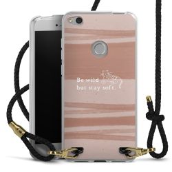 Carry Case Transparent Leather black/gold