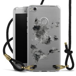 Carry Case Transparent Leather black/gold