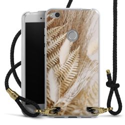 Carry Case Transparent Leather black/gold