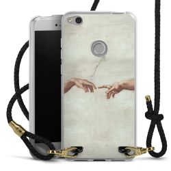 Carry Case Transparent Leather black/gold