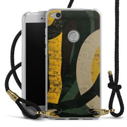 Carry Case Transparent Leather black/gold