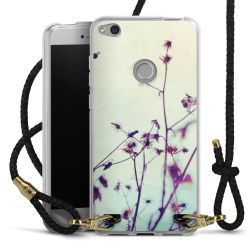 Carry Case Transparent Leather black/gold