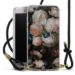 Carry Case Transparent Leather black/gold