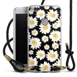 Carry Case Transparent Leather black/gold