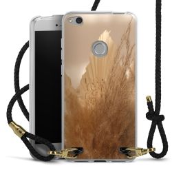 Carry Case Transparent Leather black/gold