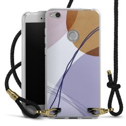 Carry Case Transparent Leather black/gold