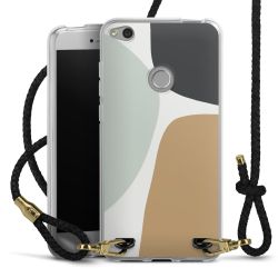 Carry Case Transparent Leather black/gold