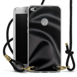 Carry Case Transparent Leather black/gold