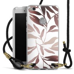 Carry Case Transparent Leather black/gold